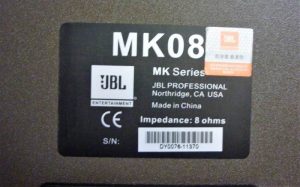 jbl mk08 mặt sau